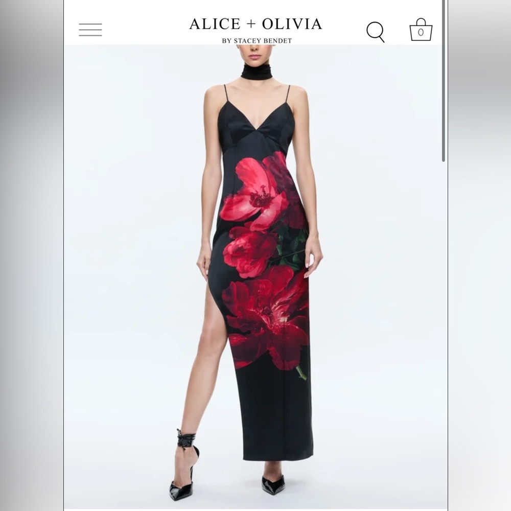 ALICE+OLIVIA Monika Maxi Dress